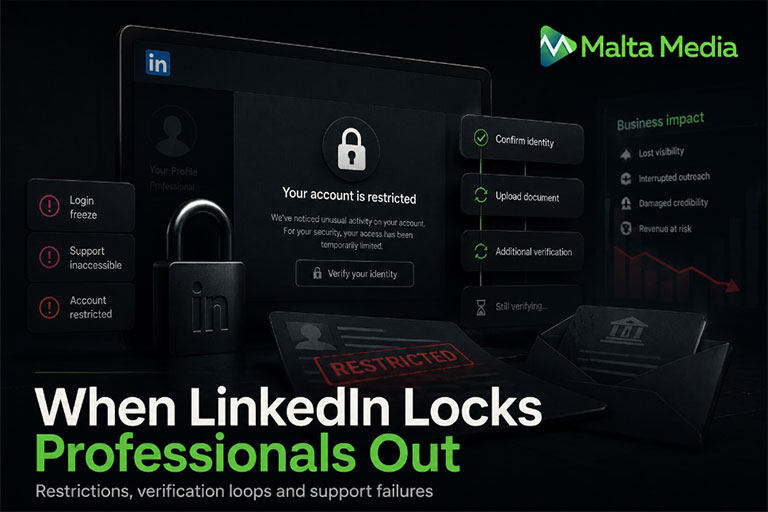 LinkedIn-Konto­ein­schrän­kungen brau­chen trans­pa­rente Einsprüche