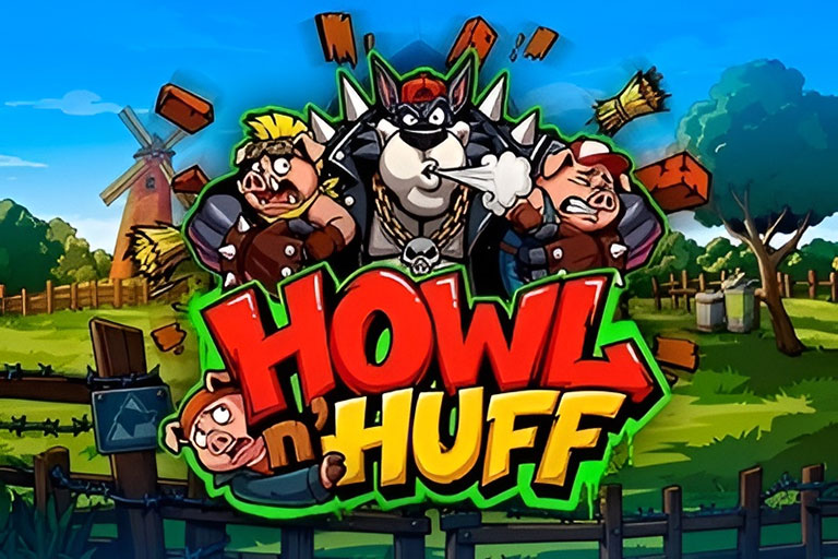 Howl N Huff Slot von DEGEN Studios mit Cluster Pays