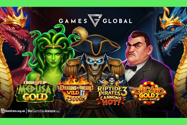 Games Global veröf­fent­licht 20 neue Casi­no­spiele im September